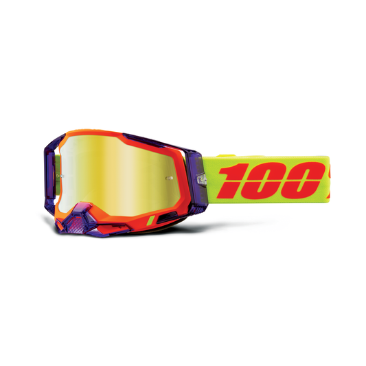 100% RACECRAFT 2 GOG PANAM MIRROR GOLD LENS 50010-00021