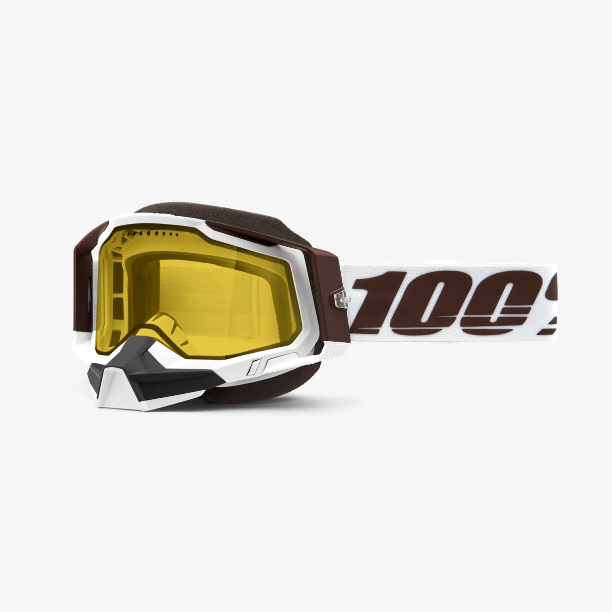 100% RACECRAFT 2 SNO GOG SNOWBIRD YELLOW 50011-00005