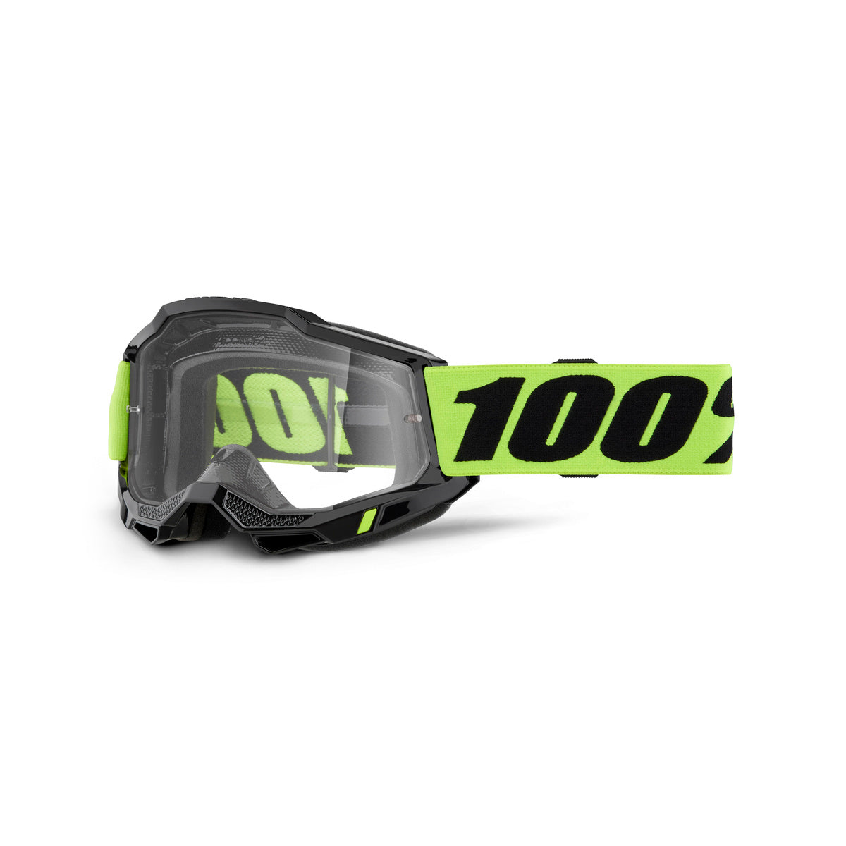 100% ACCURI 2 GOG NEON YEL CLR LENS 50013-00040