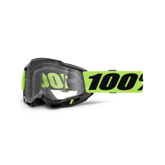 100% ACCURI 2 GOG NEON YEL CLR LENS 50013-00040