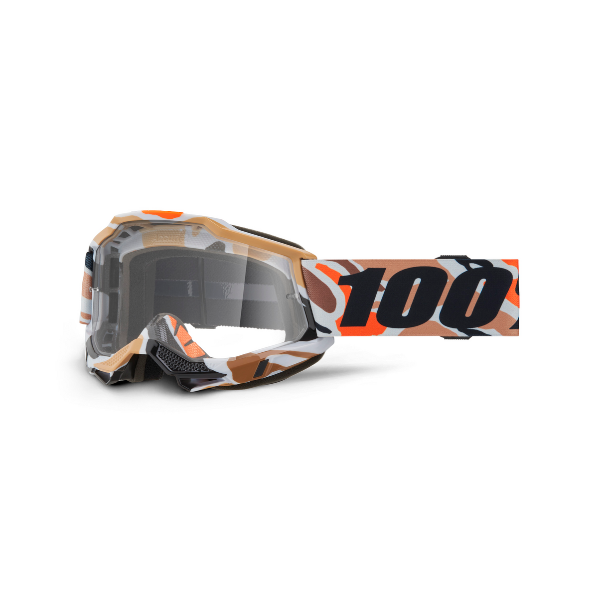 100% ACCURI 2 GOG FLEA CLEAR LENS 50013-00046