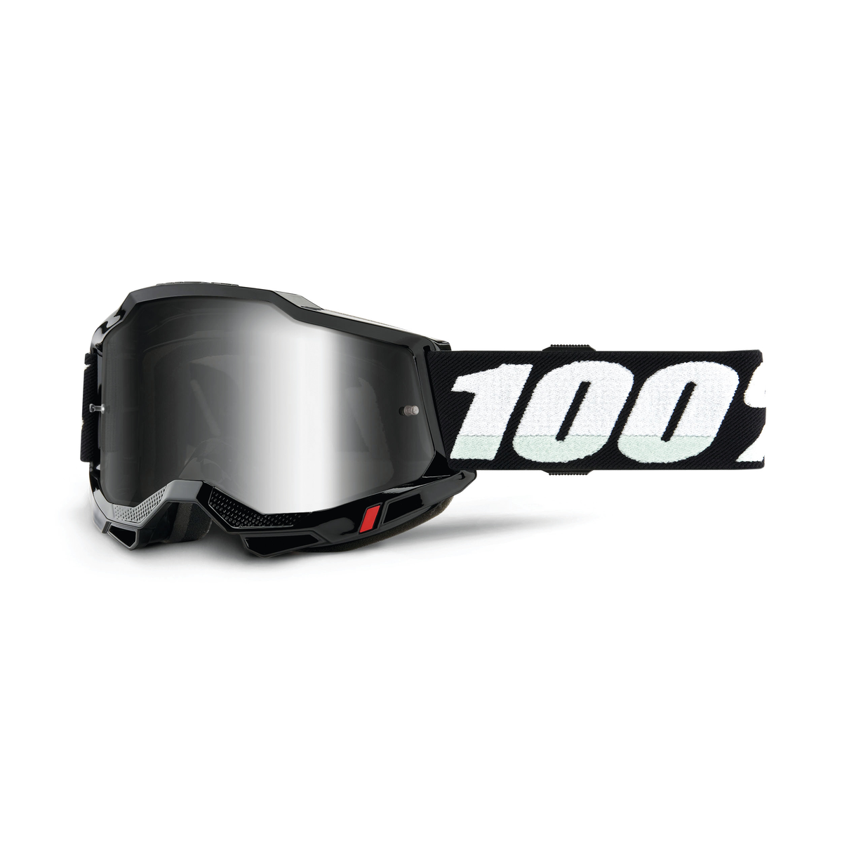 100% ACCURI 2 GOG BLACK MIRROR SILVER LENS 50014-00001