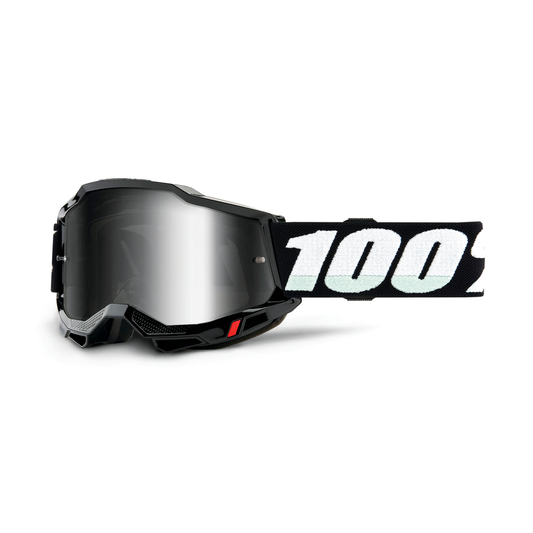 100% ACCURI 2 GOG BLACK MIRROR SILVER LENS 50014-00001