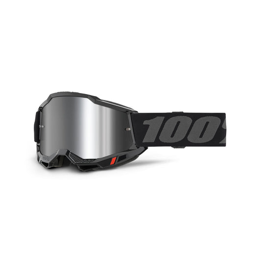100% ACCURI 2 GOG BLK MIRROR SIL LENS 50014-00038