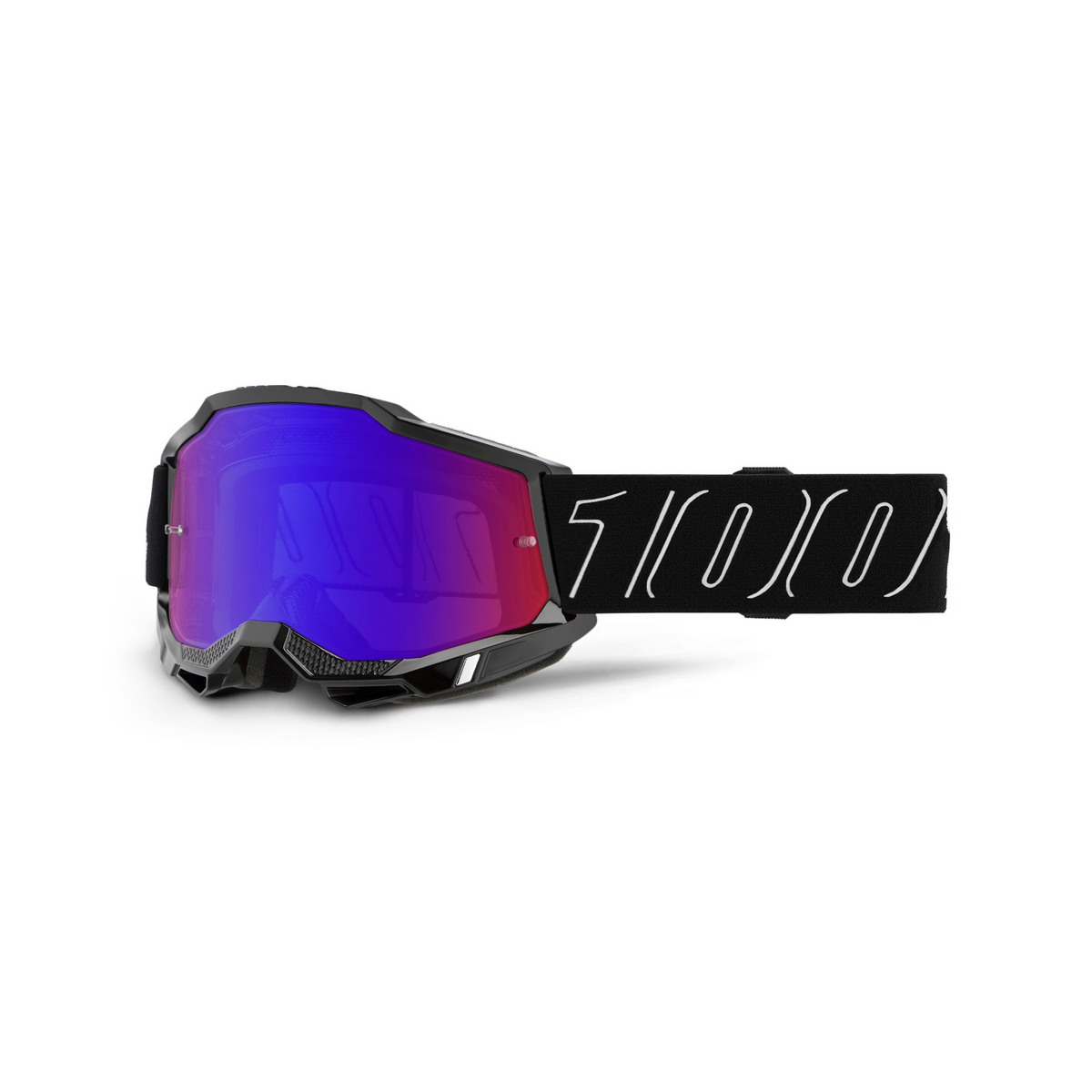 100% ACCURI 2 BLACKLINE RED/BLUE MIRR 50014-00047