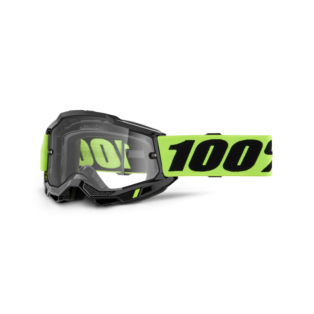 100% ACCURI 2 ENDURO MOTO GOG NEON YEL CLR LE 50015-00008