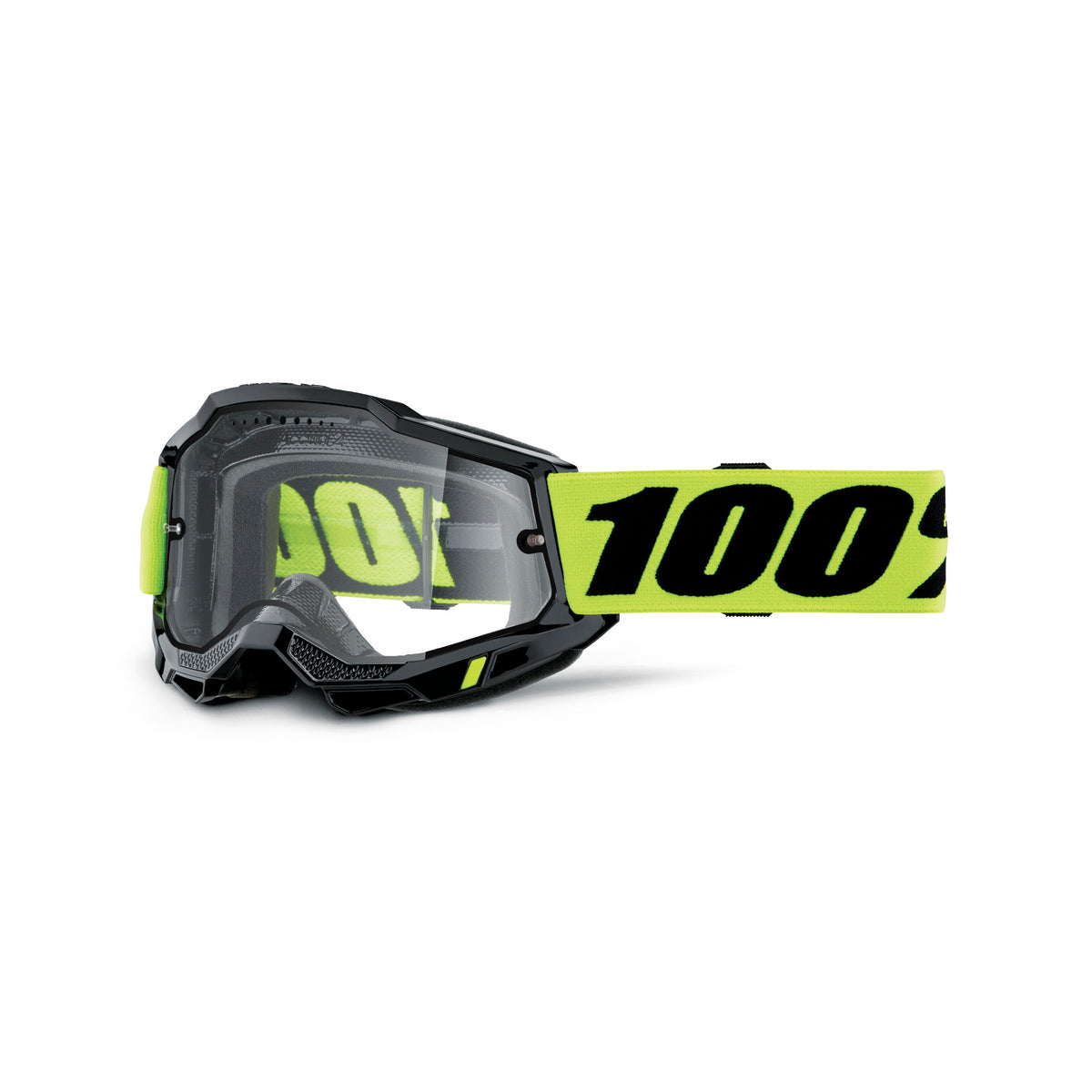 100% ACCURI 2 ENDURO MTB GOG NEON YEL CLR LEN 50016-00008