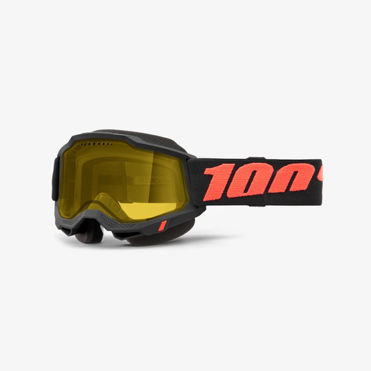 100% ACCURI 2 SNO GOG BOREGO YELLOW LENS 50021-00006