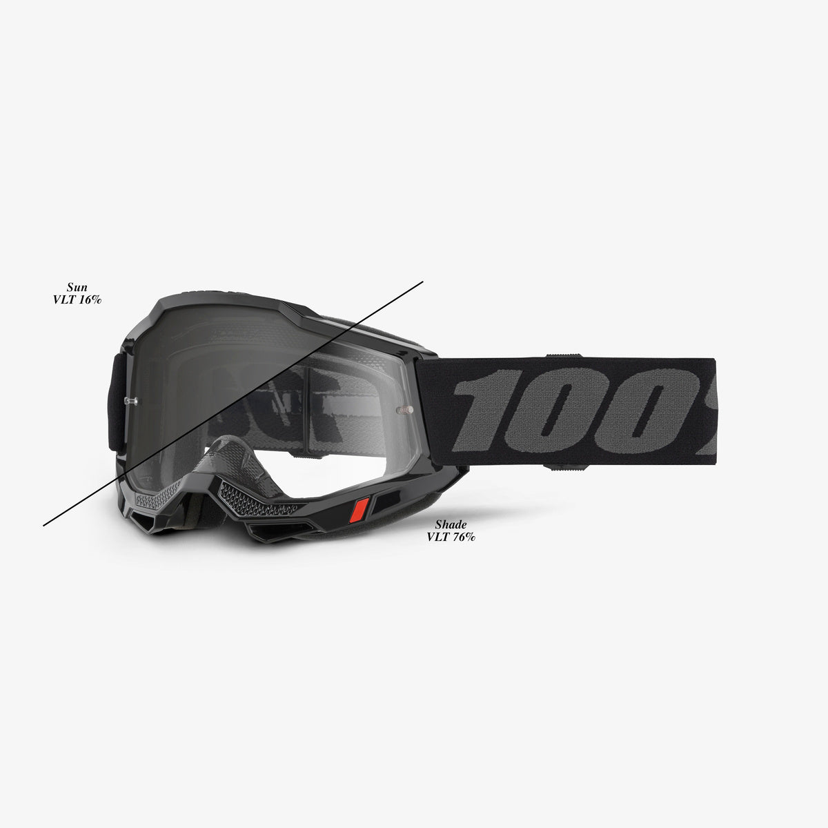 100% ACCURI 2 WOODS GOG BLK PHOTOCHROMIC LENS 50023-00002