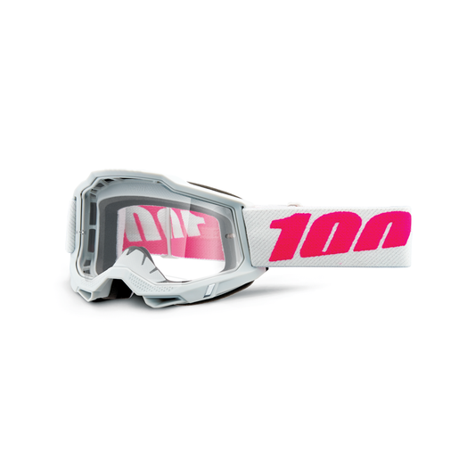 100% ACCURI 2 JUNIOR GOG KEETZ CLEAR LENS 50024-00007