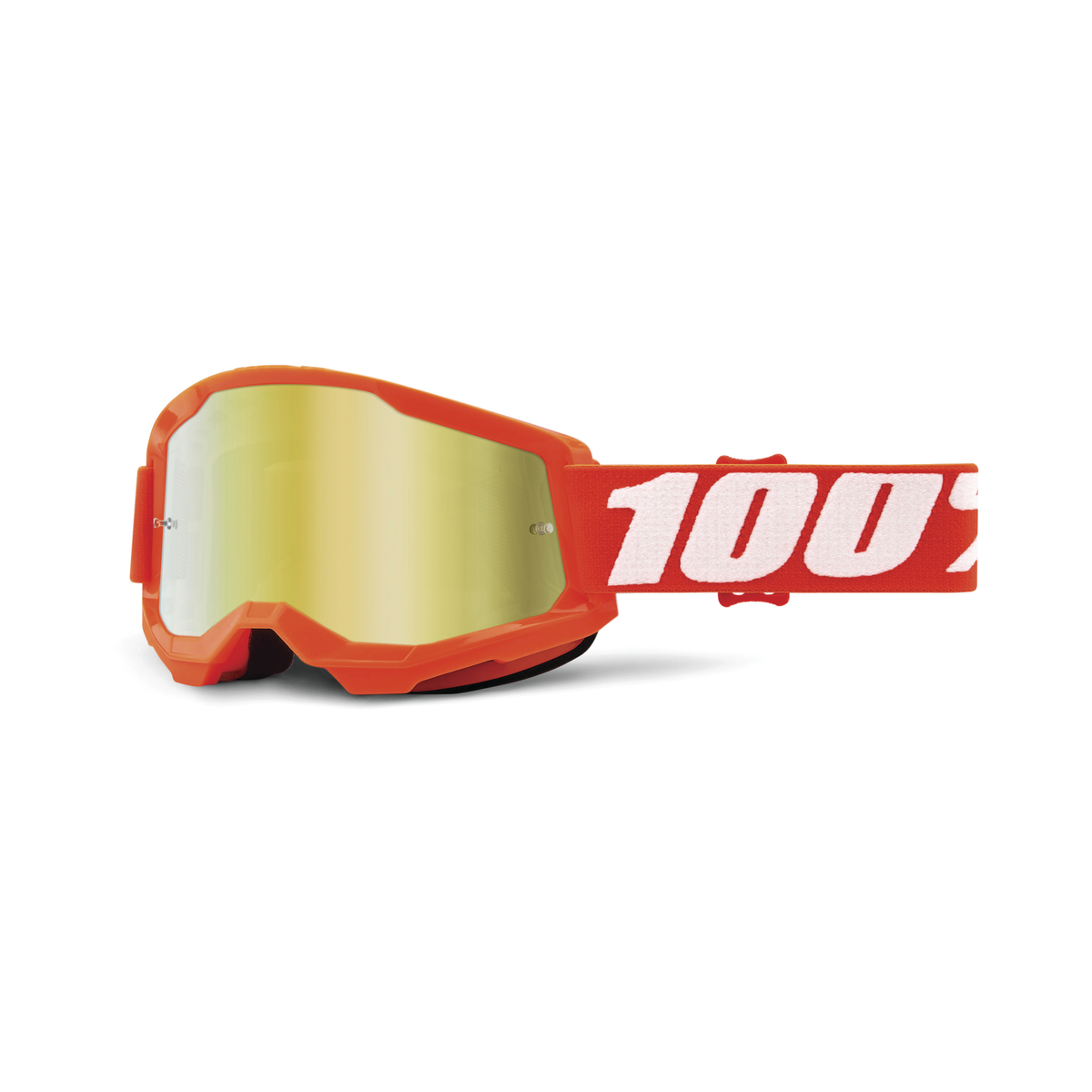 100% STRATA 2 GOG ORANGE MIRROR GOLD LENS 50028-00005