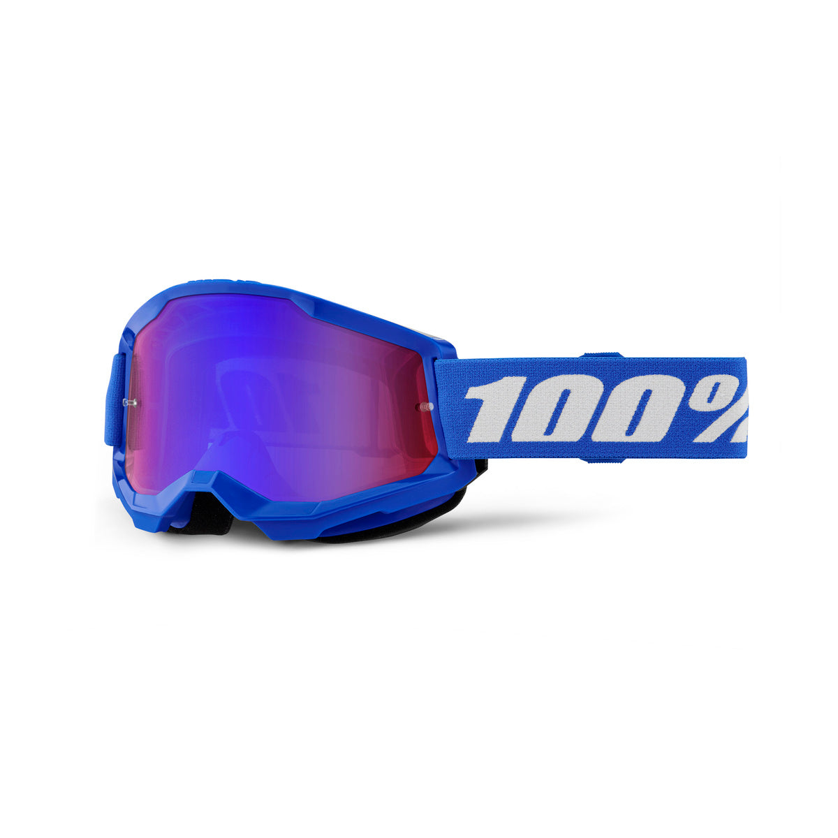 100% STRATA 2 GOG BLUE MIRROR RED/BLUE LENS 50028-00014