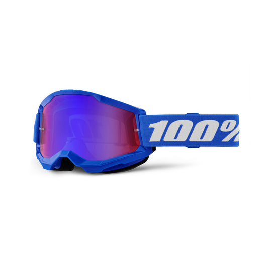 100% STRATA 2 GOG BLUE MIRROR RED/BLUE LENS 50028-00014
