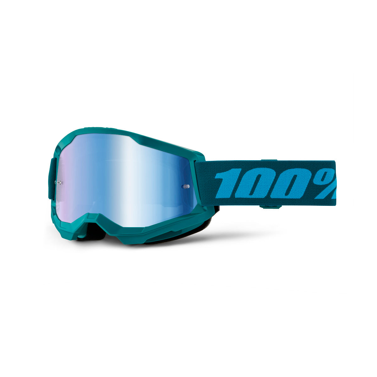 100% STRATA 2 GOG STONE MIRROR BLUE LENS 50028-00023
