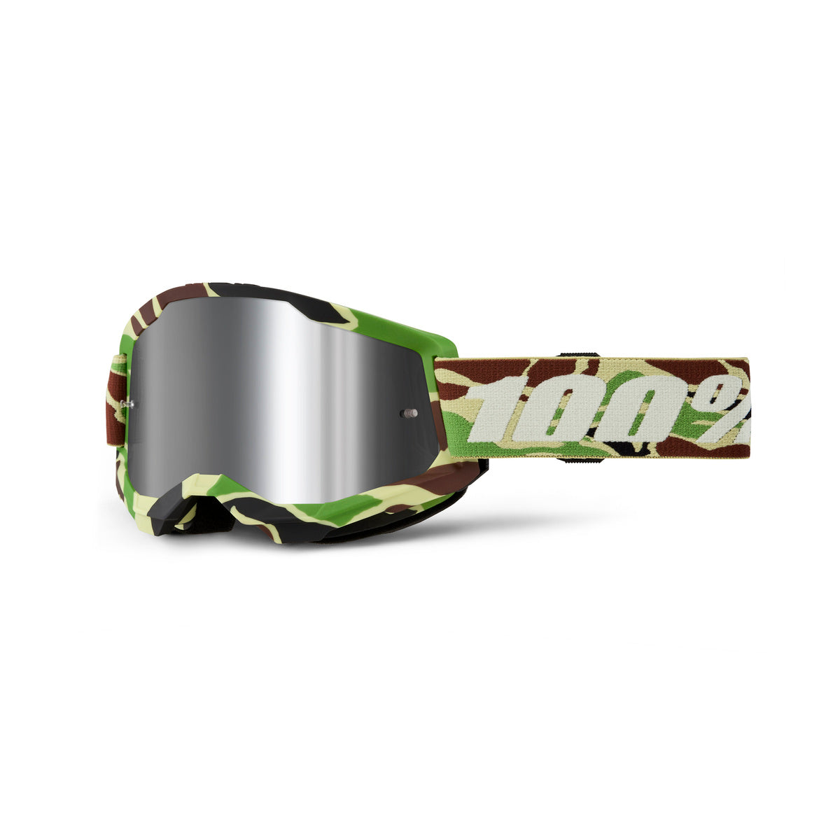 100% STRATA 2 GOG WAR CAMO MIRROR SIL LENS 50028-00024