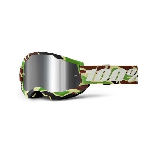 100% STRATA 2 GOG WAR CAMO MIRROR SIL LENS 50028-00024