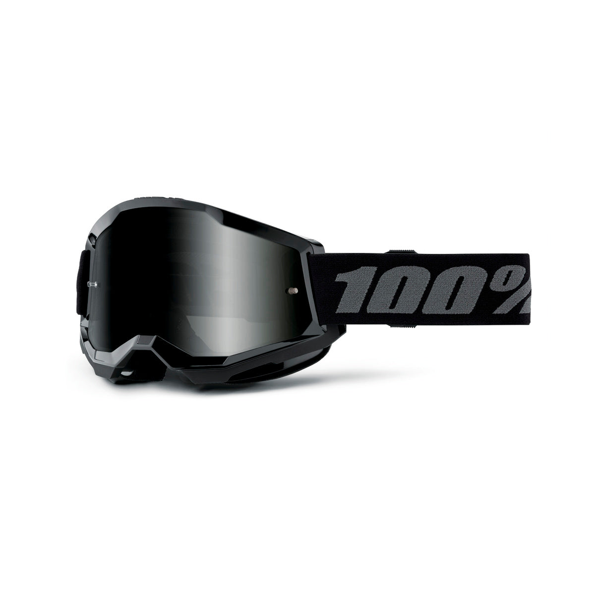 100% STRATA 2 SAND GOG BLK SMOKE LENS 50030-00004