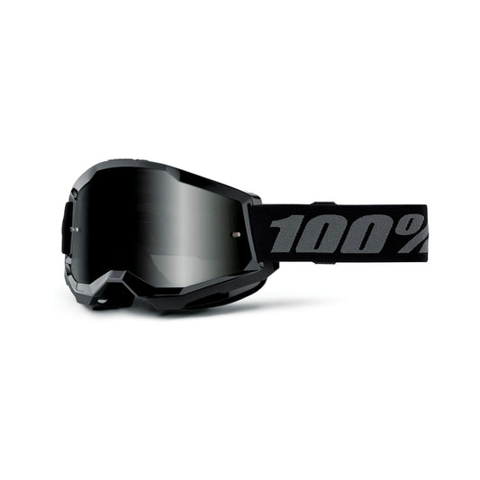 100% STRATA 2 SAND GOG BLK SMOKE LENS 50030-00004
