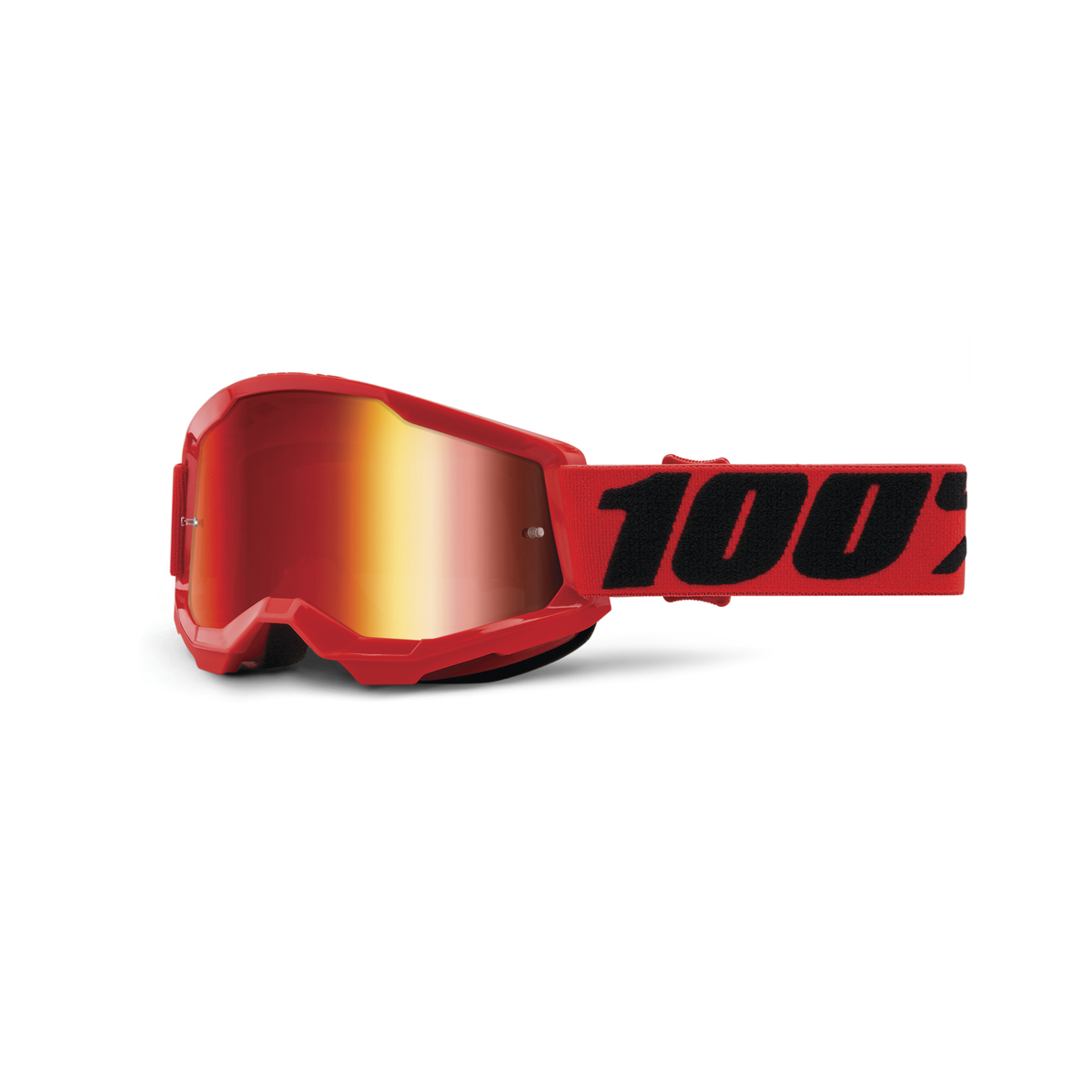 100% STRATA 2 JUNIOR GOG RED MIRROR RED LENS 50032-00004