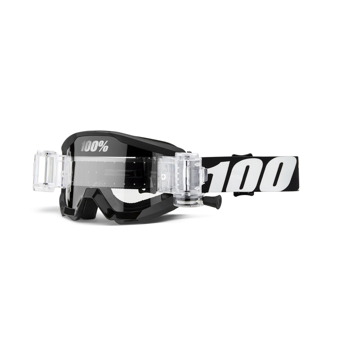 100% STRATA JR MUD GOG OUTLAW CLEAR LENS 50520-233-02