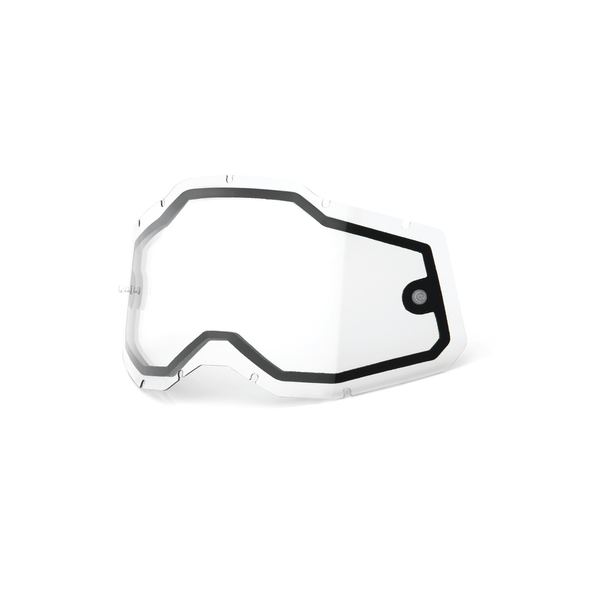 100% RC2/AC2/ST2 REPL DUAL PANE CLEAR LENS 59080-00001