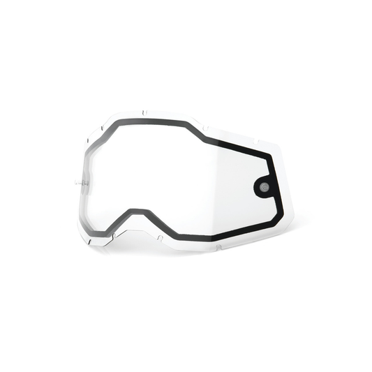 100% RC2/AC2/ST2 REPL DUAL PANE CLEAR LENS 59080-00001