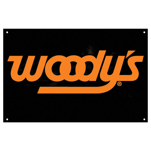 WOODY'S PROMOTIONAL BANNER  WOODYS BANNER