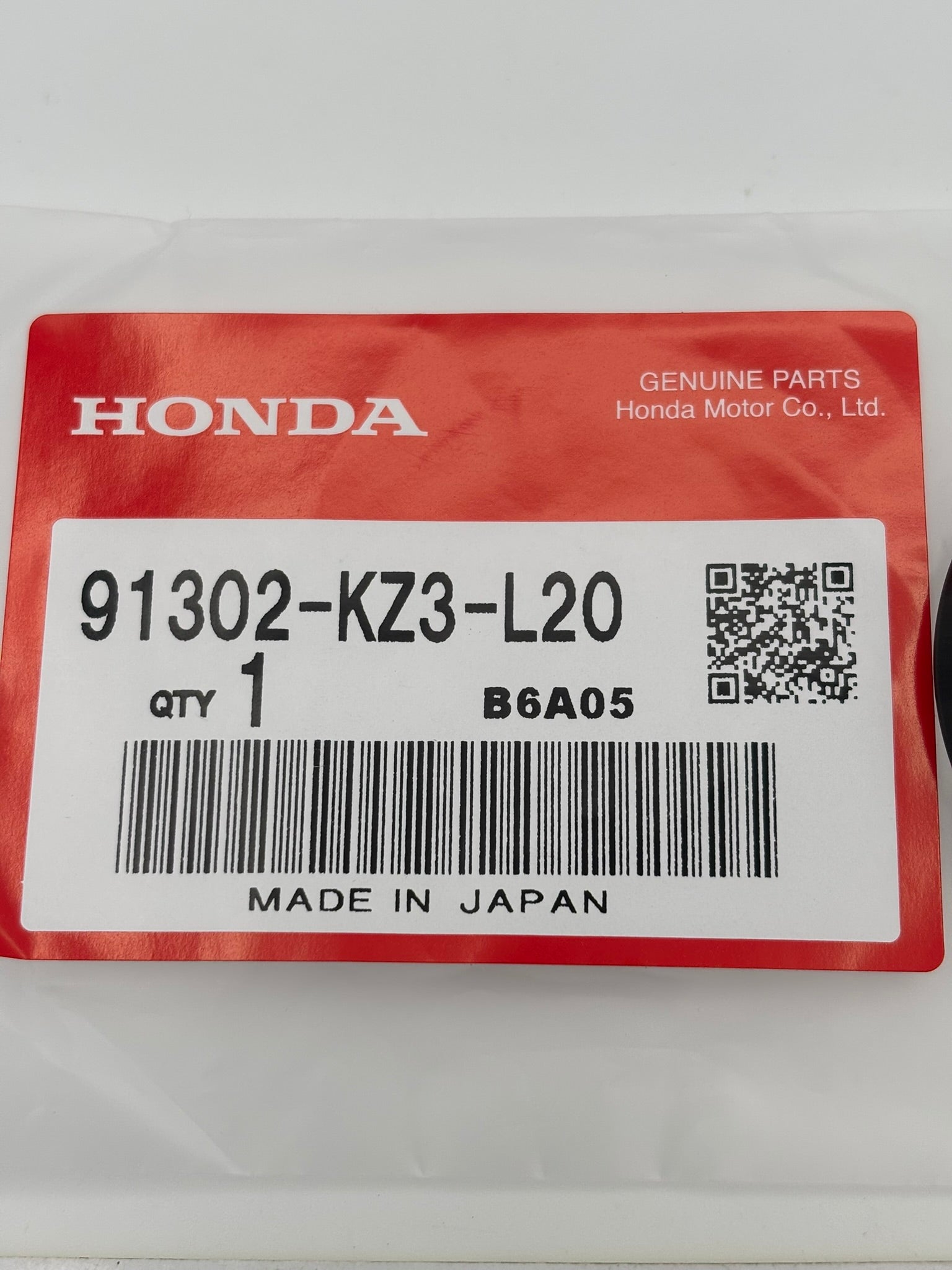 HONDA EXHAUST JOINT SEAL 91302-KZ3-L20 H102