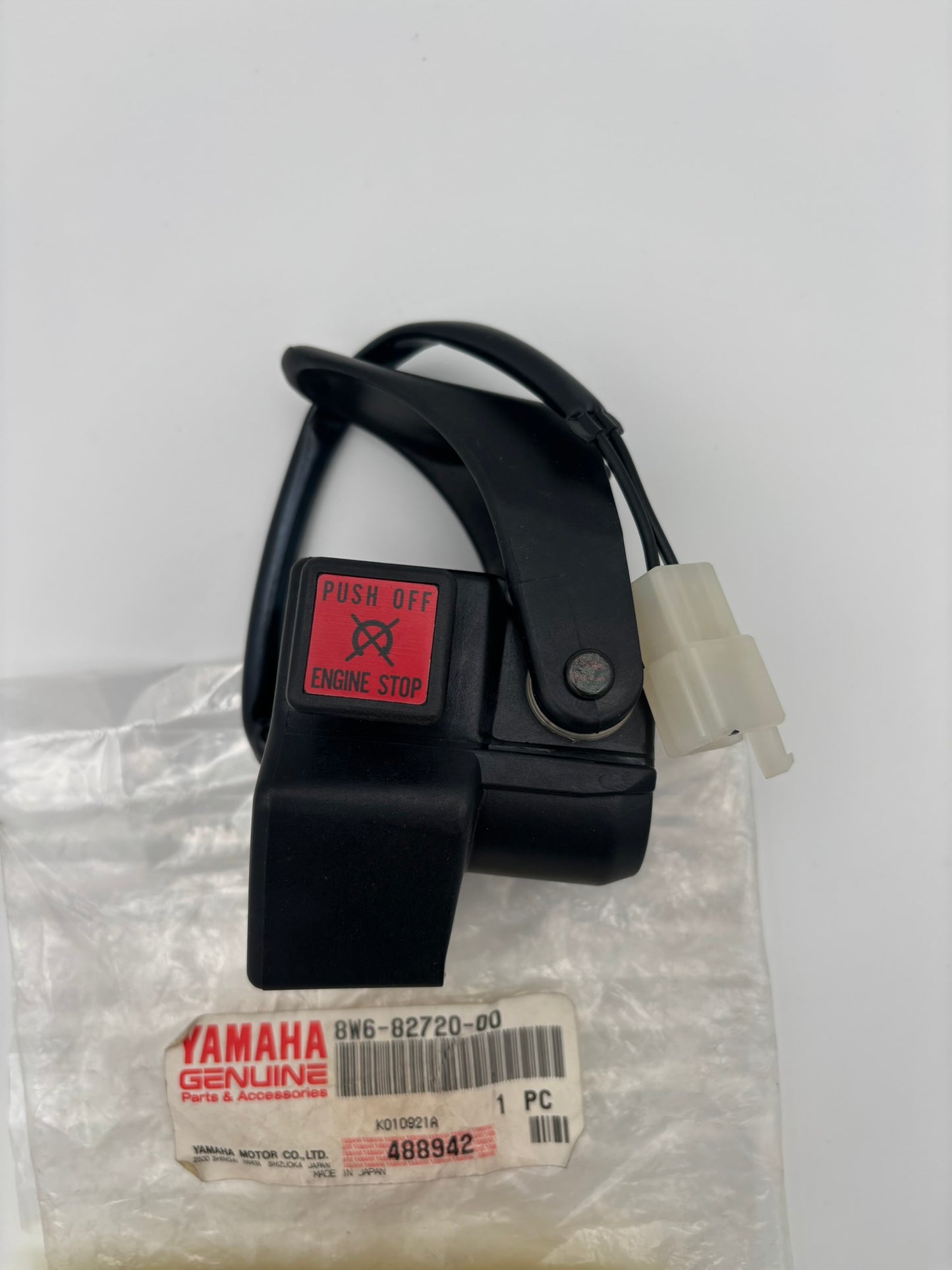 YAMAHA 1984 PZ480 ET340 ET300 LEVER HOLDER 8W6-82720-00-00 Y201