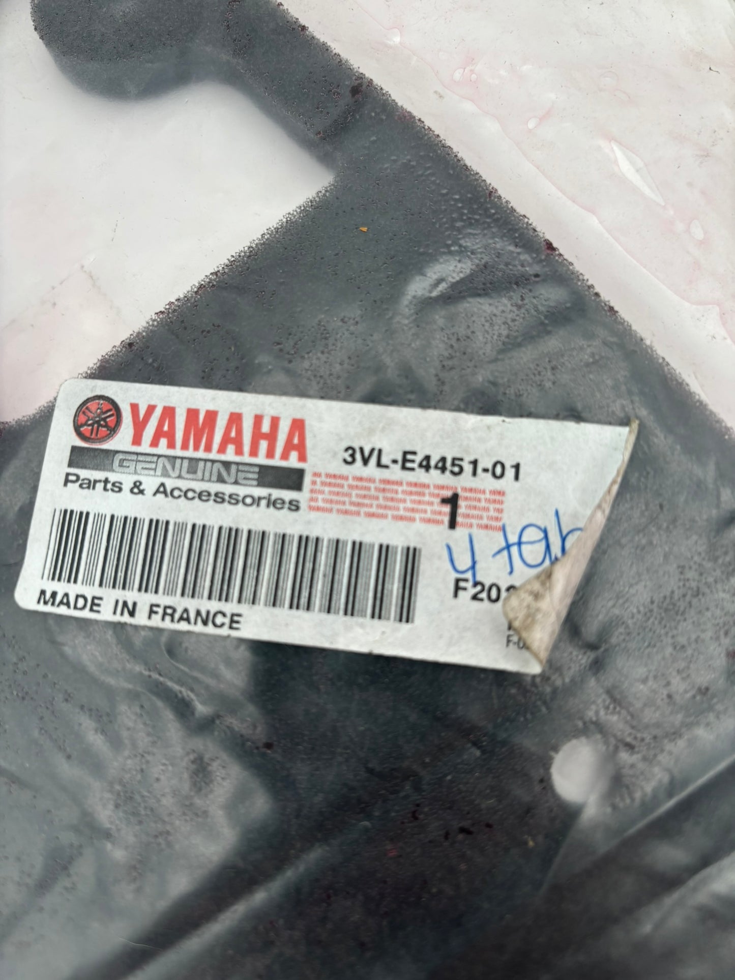 YAMAHA AIR FILTER 3VL-E4451-01-00 Y204