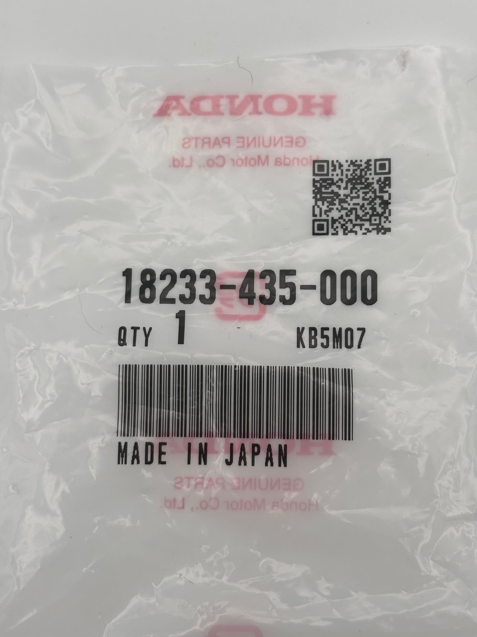 HONDA EXHAUST PIPE JOINT COLLAR 18233-435-000 H33