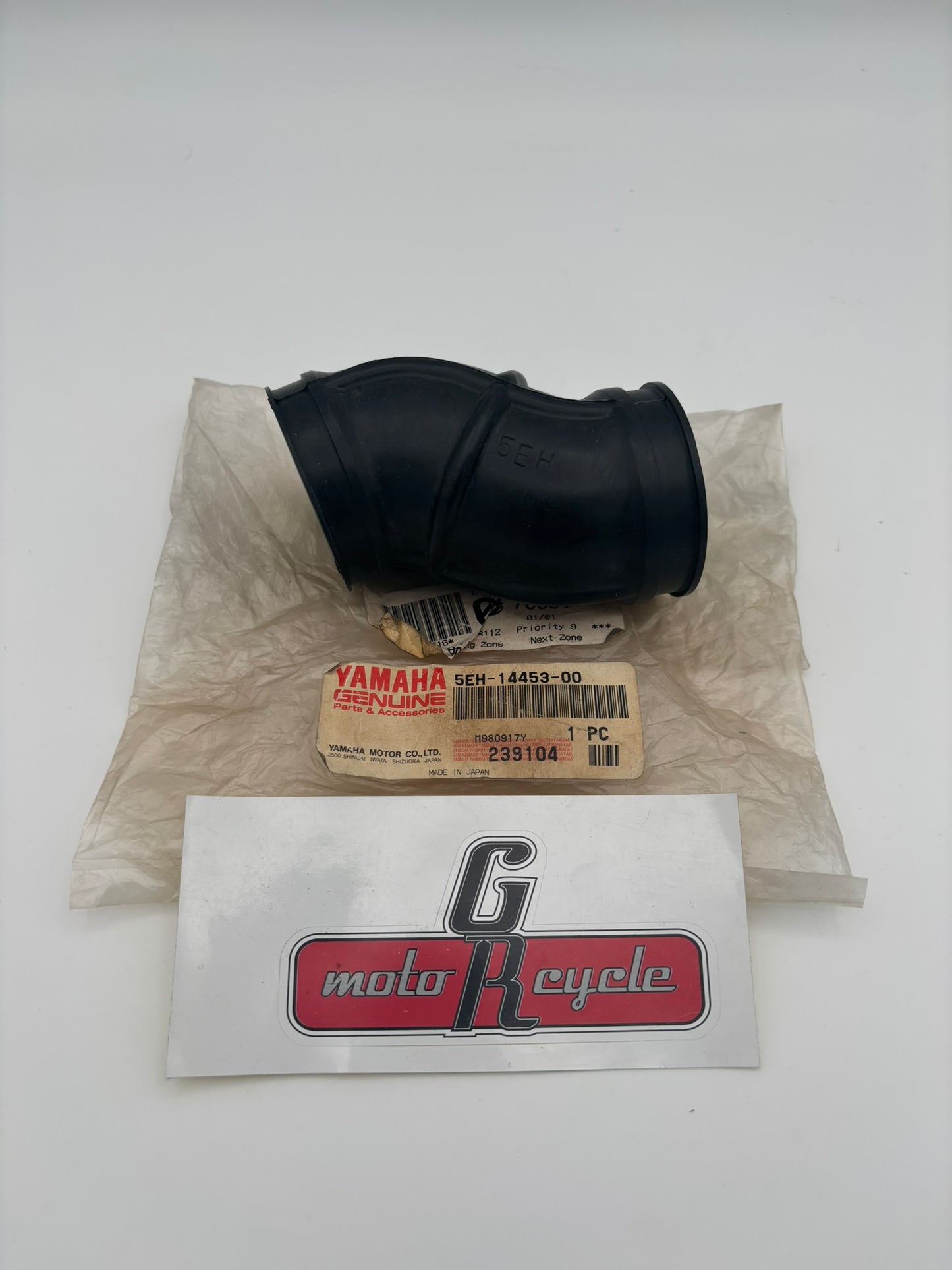 YAMAHA 1999 YFM400 AIR CLEANER JOINT 5EH-14453-00-00 Y205