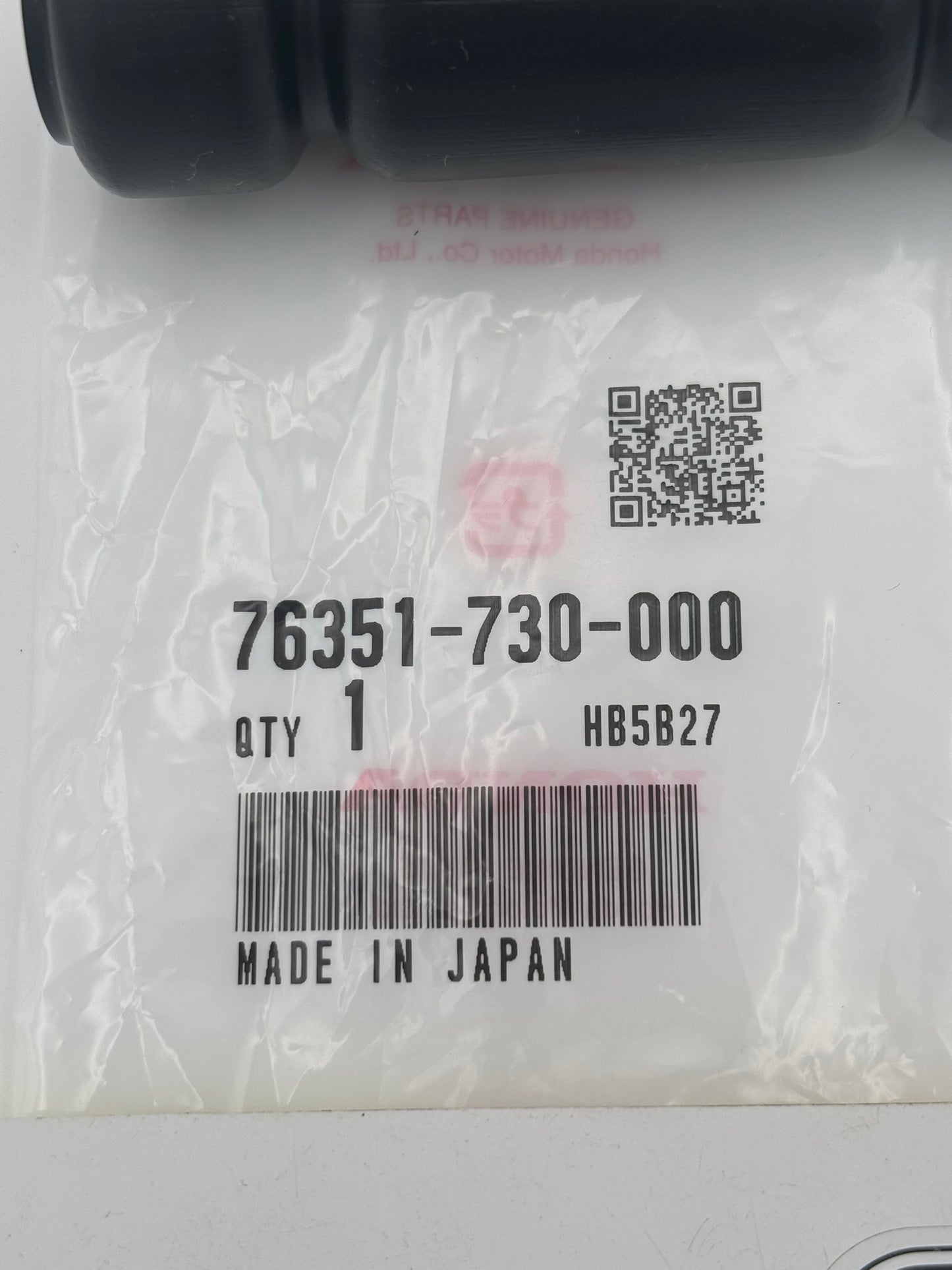 HONDA CHUTE HANDLE GRIP 76351-730-000 H164