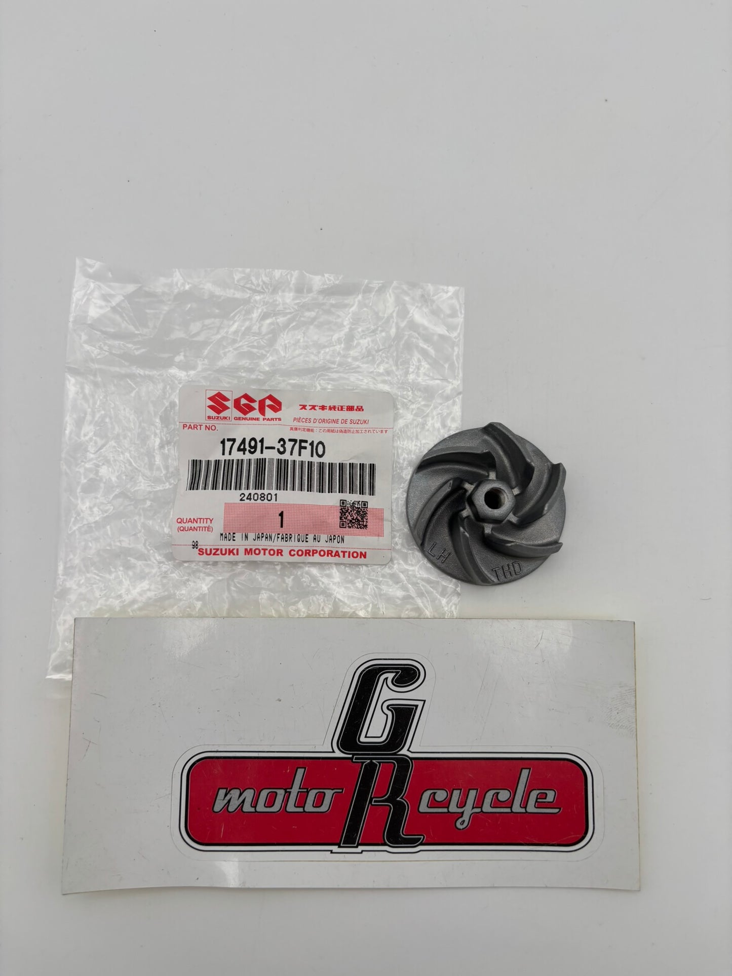 SUZUKI WATER PUMP IMPELLER 17491-37F10 S23