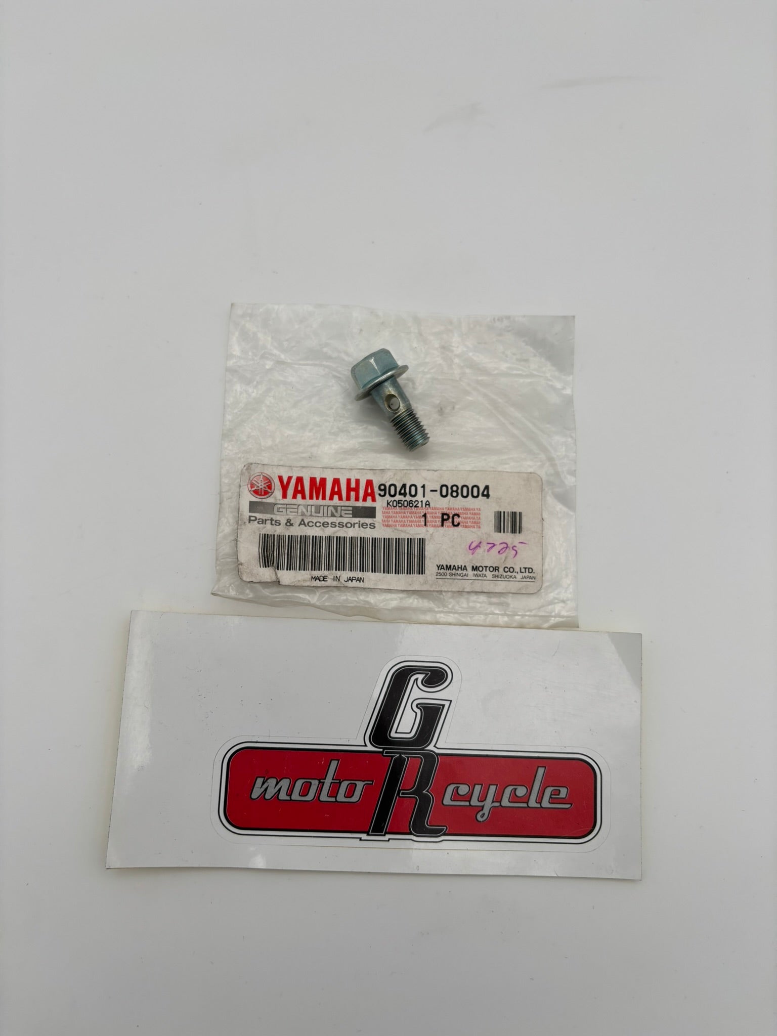 YAMAHA UNION BOLT 90401-08004-00 Y212