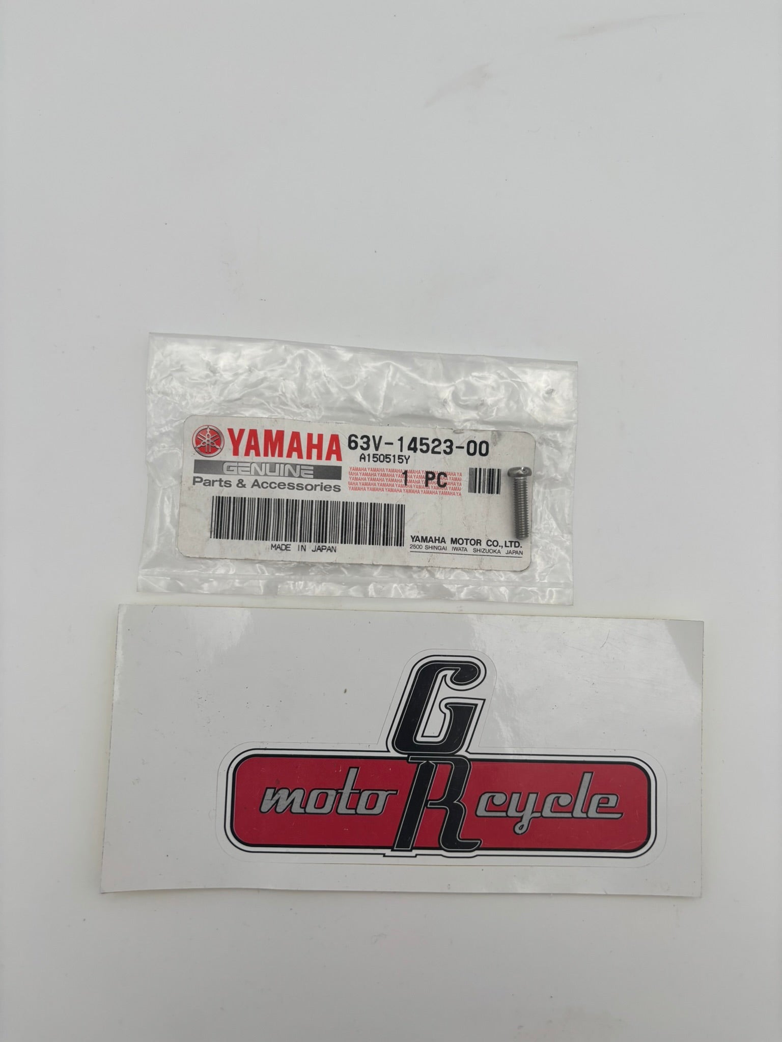 YAMAHA STOP SCREW 63V-14523-00-00 Y217