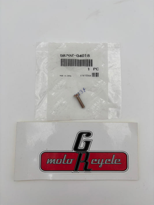 YAMAHA FLAT HEAD SCREW 98702-04018-00 Y218