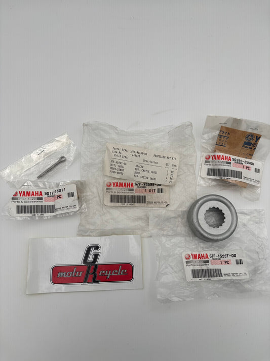 YAMAHA PROPELLER NUT KIT 67F-W4599-00-00 Y221