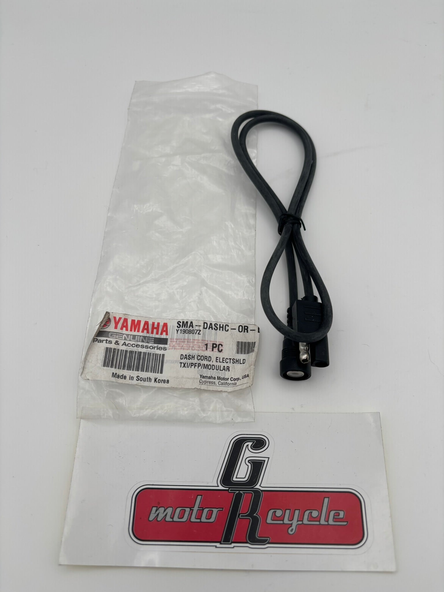 YAMAHA ELECTRIC SHIELD DASH CORD SUB SMA-8LR10-00-00 SMA-DASHC-OR-DD Y223