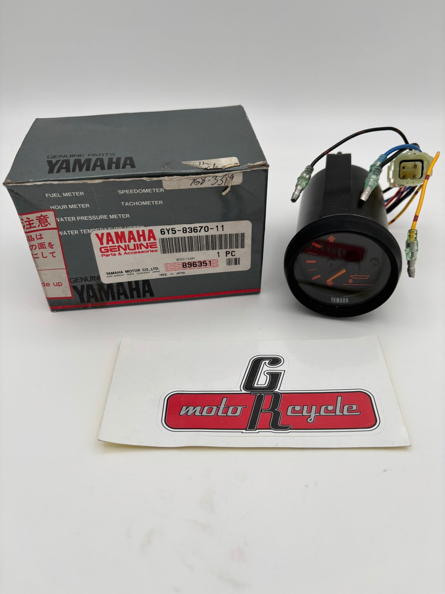 YAMAHA F40 F50 F80 T50TRX PRO SERIES TRIM GAUGE 6Y5-83670-11-00 Y228