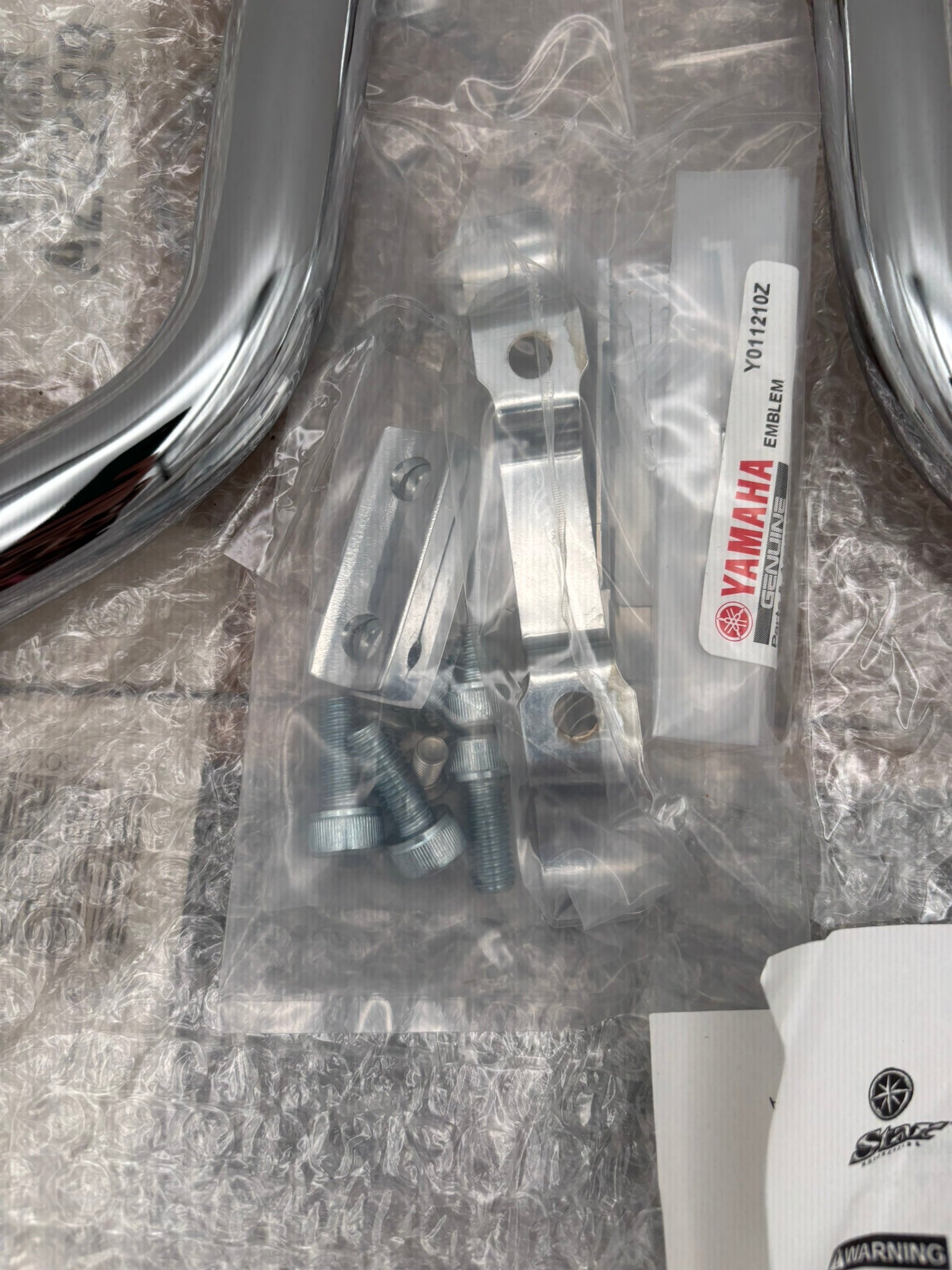 YAMAHA SHORT BACKREST UPRIGHT KIT 5S7-F16C0-V1-00 Y228