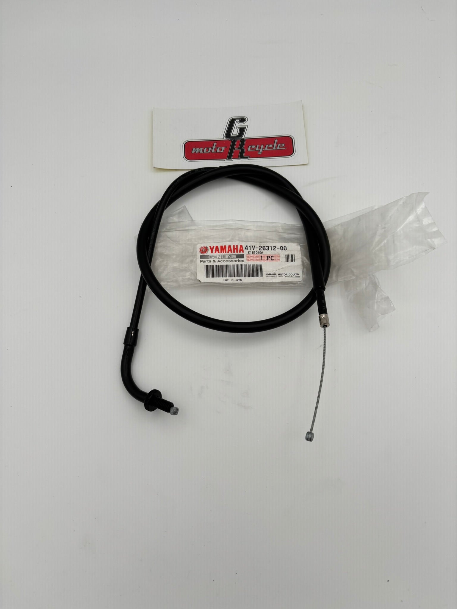 YAMAHA THROTTLE CABLE 2 41V-26312-00-00 Y233