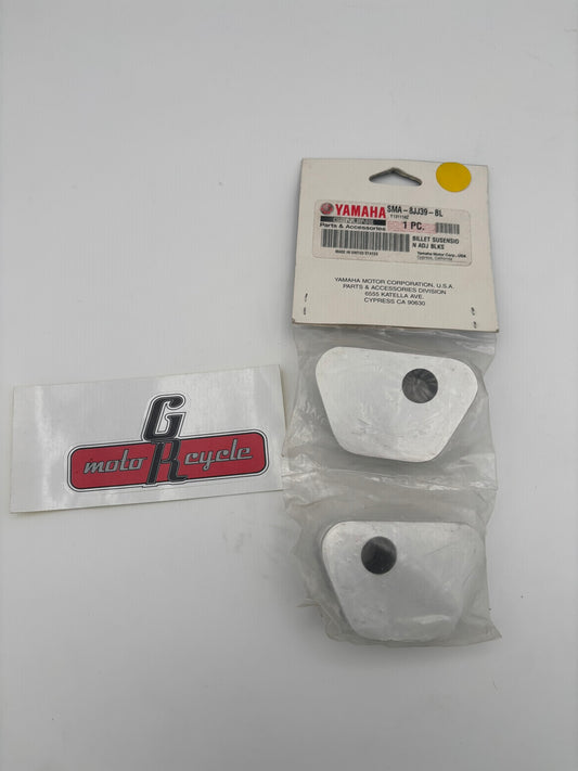 YAMAHA BILLET SUSPENSION ADJUSTMENT BLOCKS SMA-8JJ39-BL-00 Y234