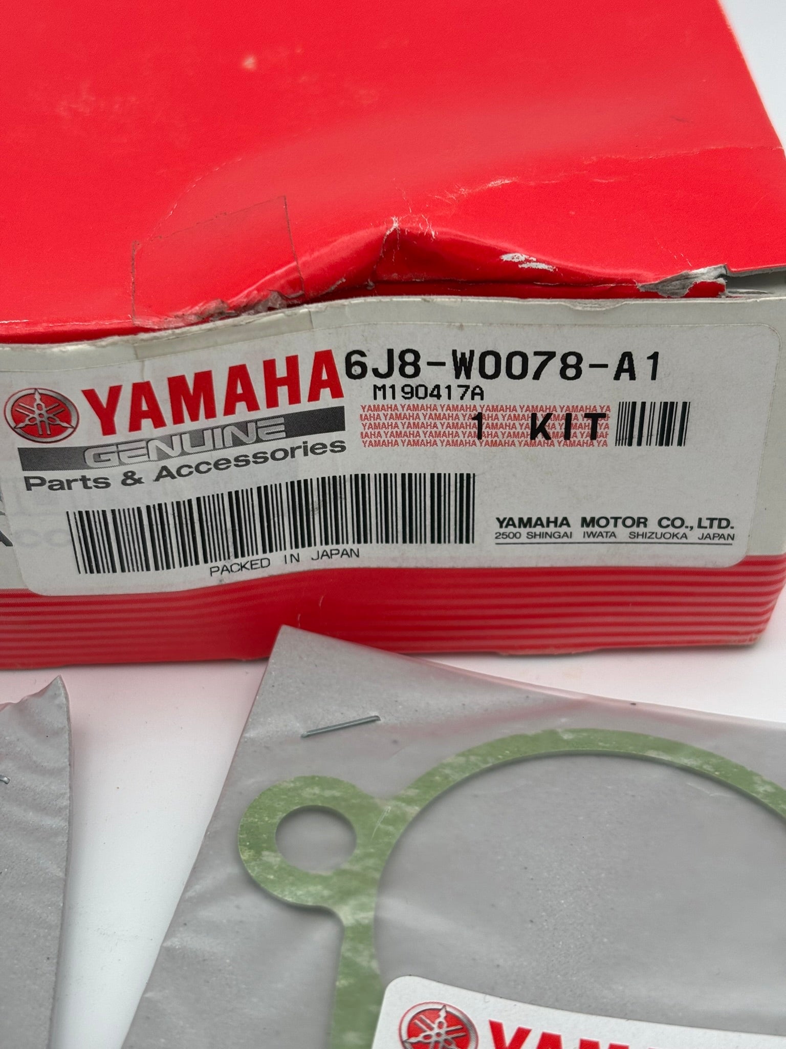 YAMAHA WATER PUMP REPAIR 6J8-W0078-A1-00 Y243