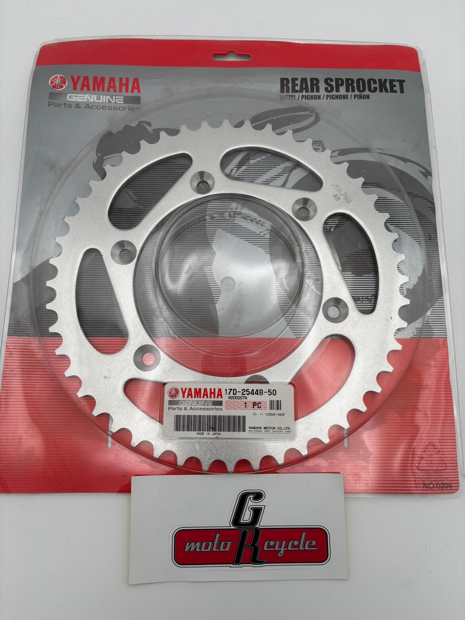 YAMAHA DRIVEN SPROCKET 17D-25448-50-00 Y249