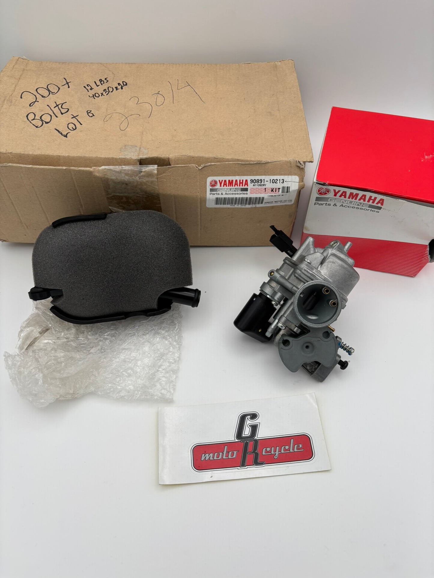 YAMAHA CARBURETOR KIT ( 5PJ-14301-01-00 + 4WX-WE441-00-00 ) 90891-10213-00 Y254