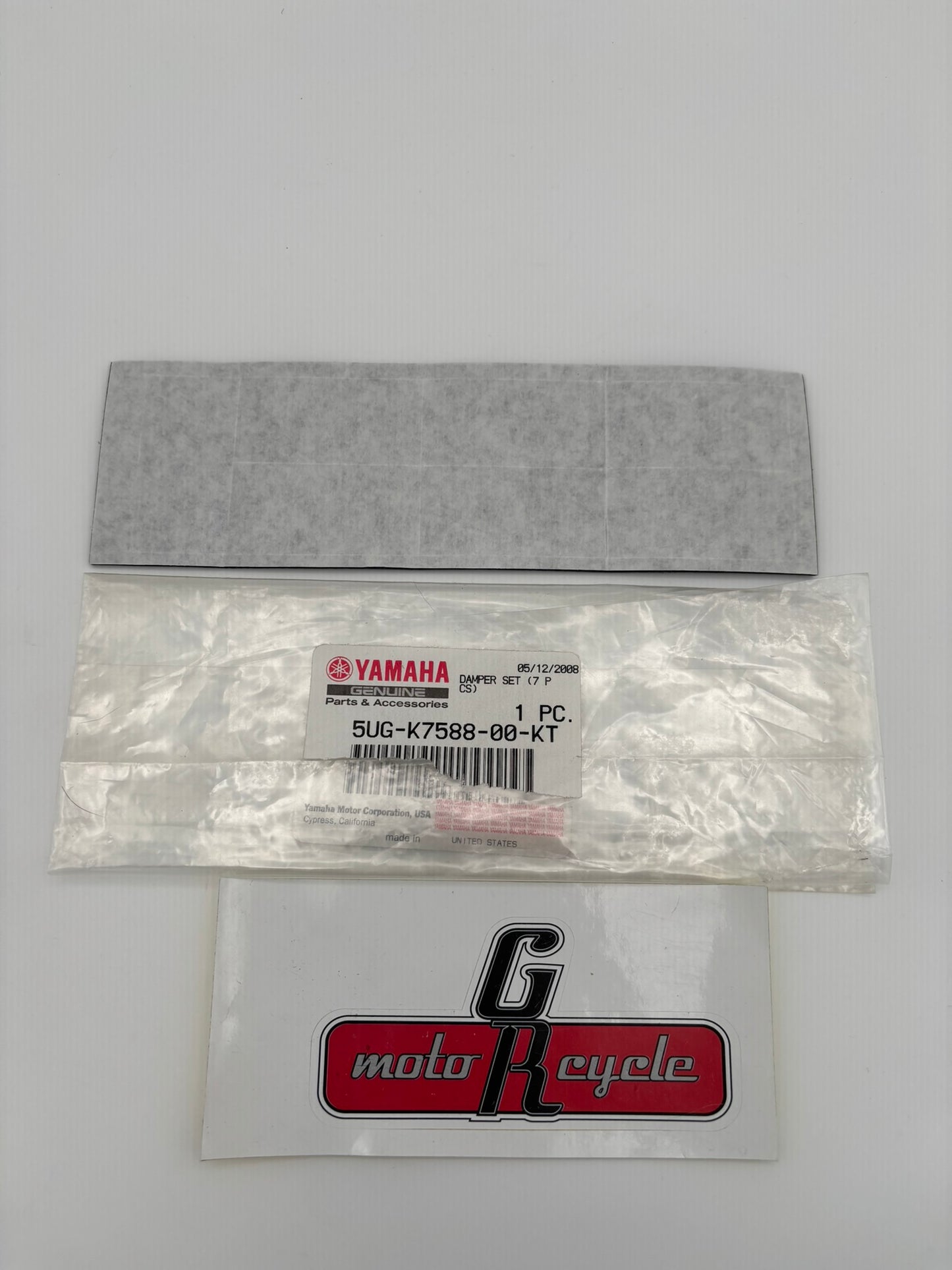 YAMAHA DAMPER SET (7 PCS) SUB 5UG-K7588-00-00 5UG-K7588-00-KT Y255