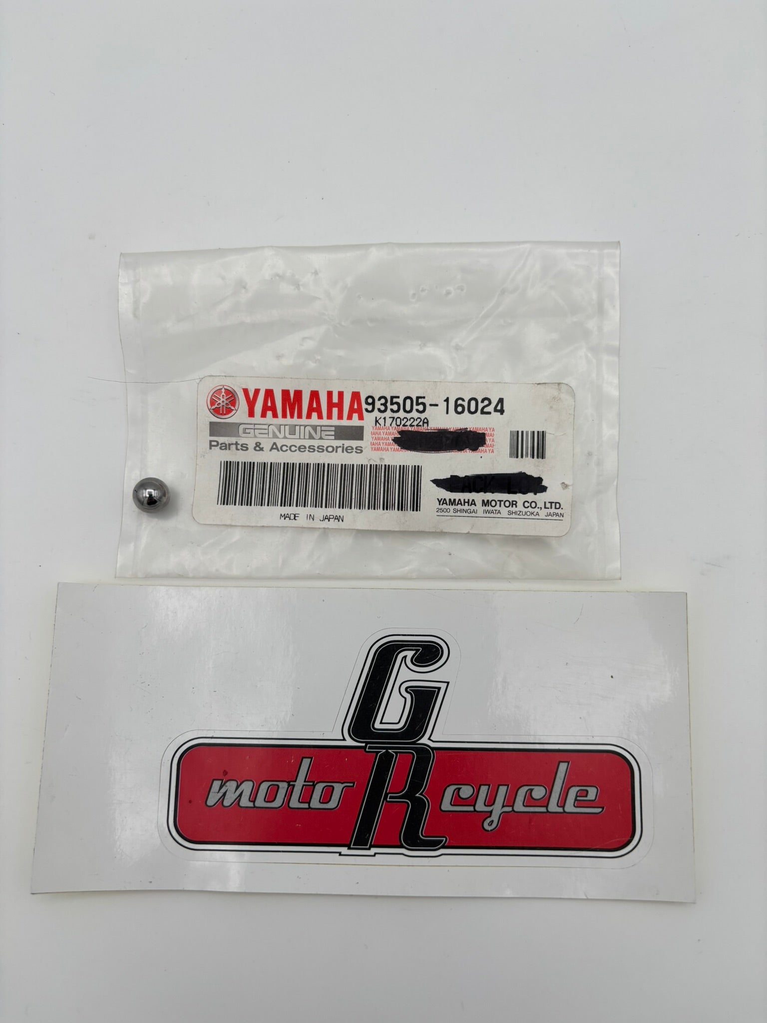 YAMAHA BALL 93505-16024-00 Y260