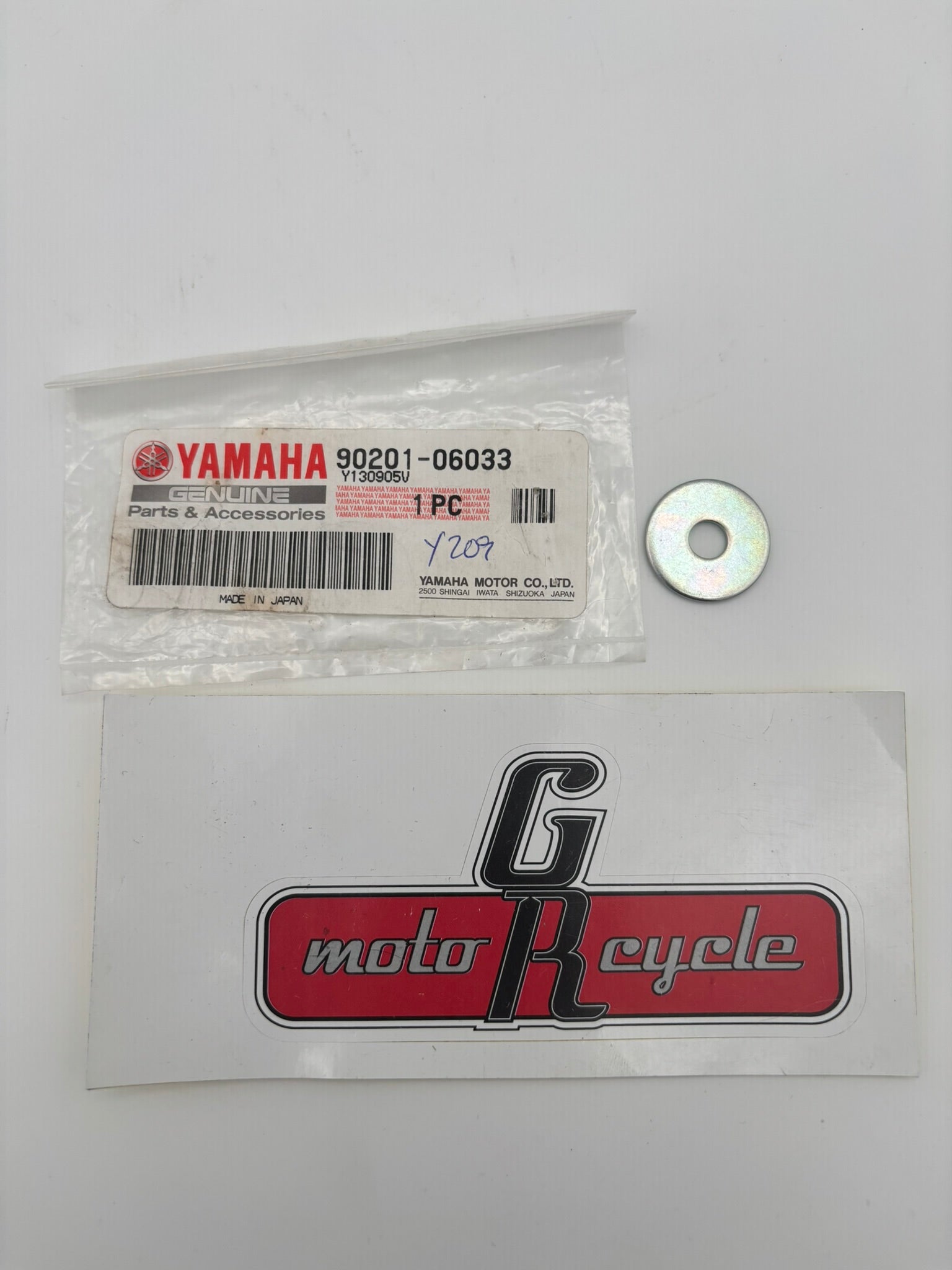 YAMAHA PLATE WASHER 90201-06033-00 Y266