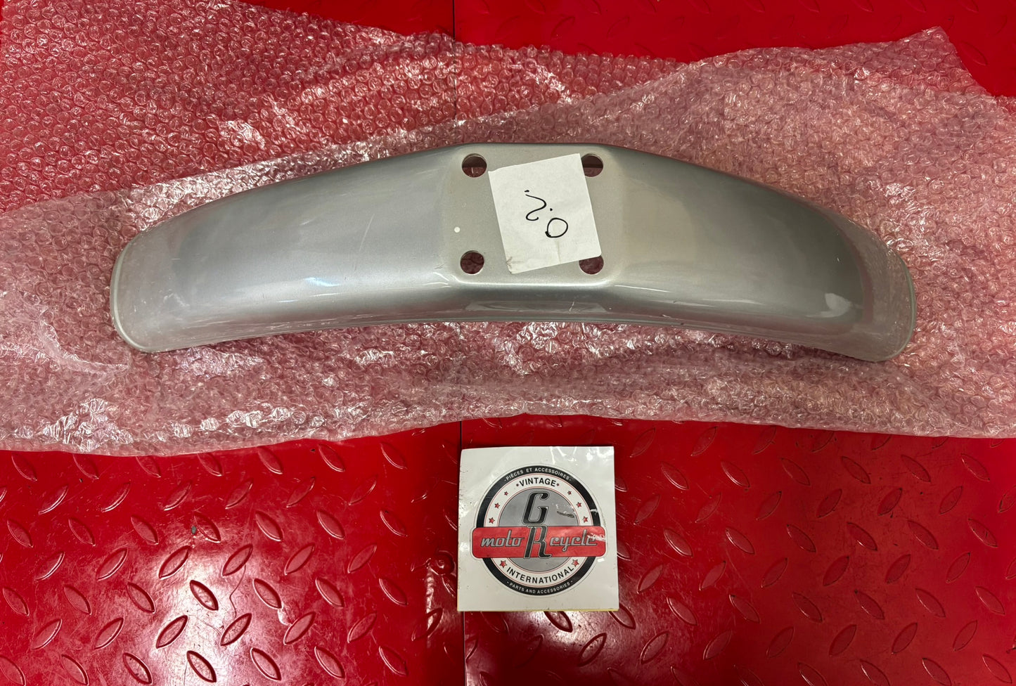 YAMAHA 1974 - 76 DT175 DT250 DT360 DT400 FRONT FENDER (SILVER) 401-21511-01-20 YBOX